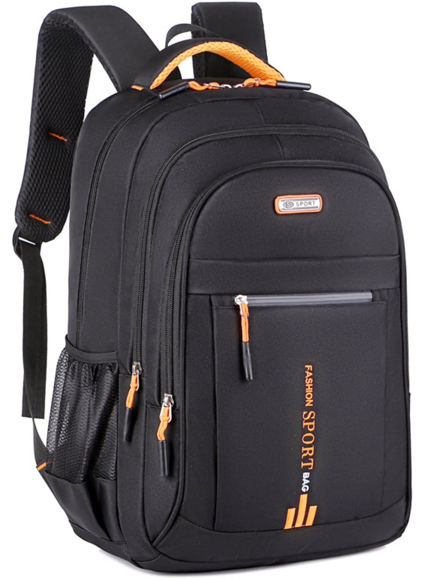 Travel Laptop Backpack for Men Women, Slim Business Backpack College School Backpack Fit 15.6" Laptop, Black
