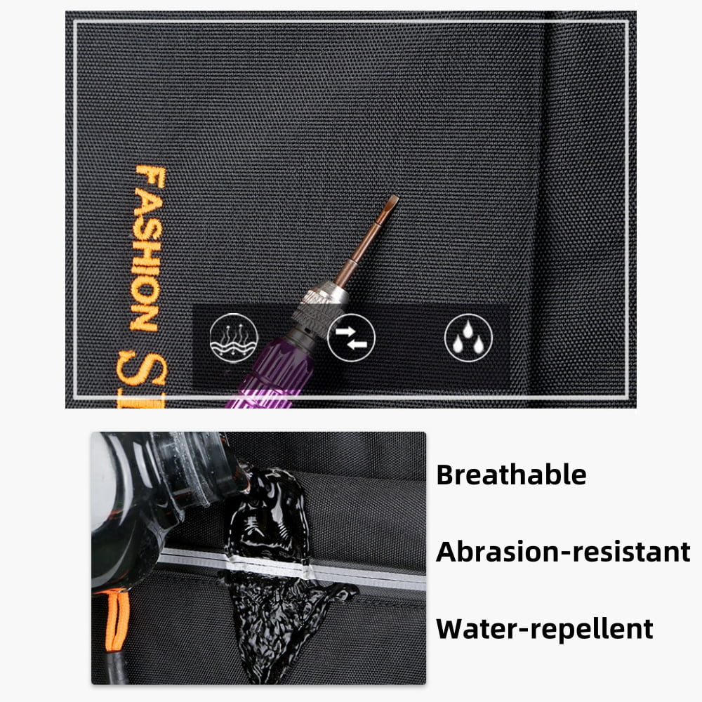 Travel Laptop Backpack for Men Women, Slim Business Backpack College School Backpack Fit 15.6" Laptop, Black