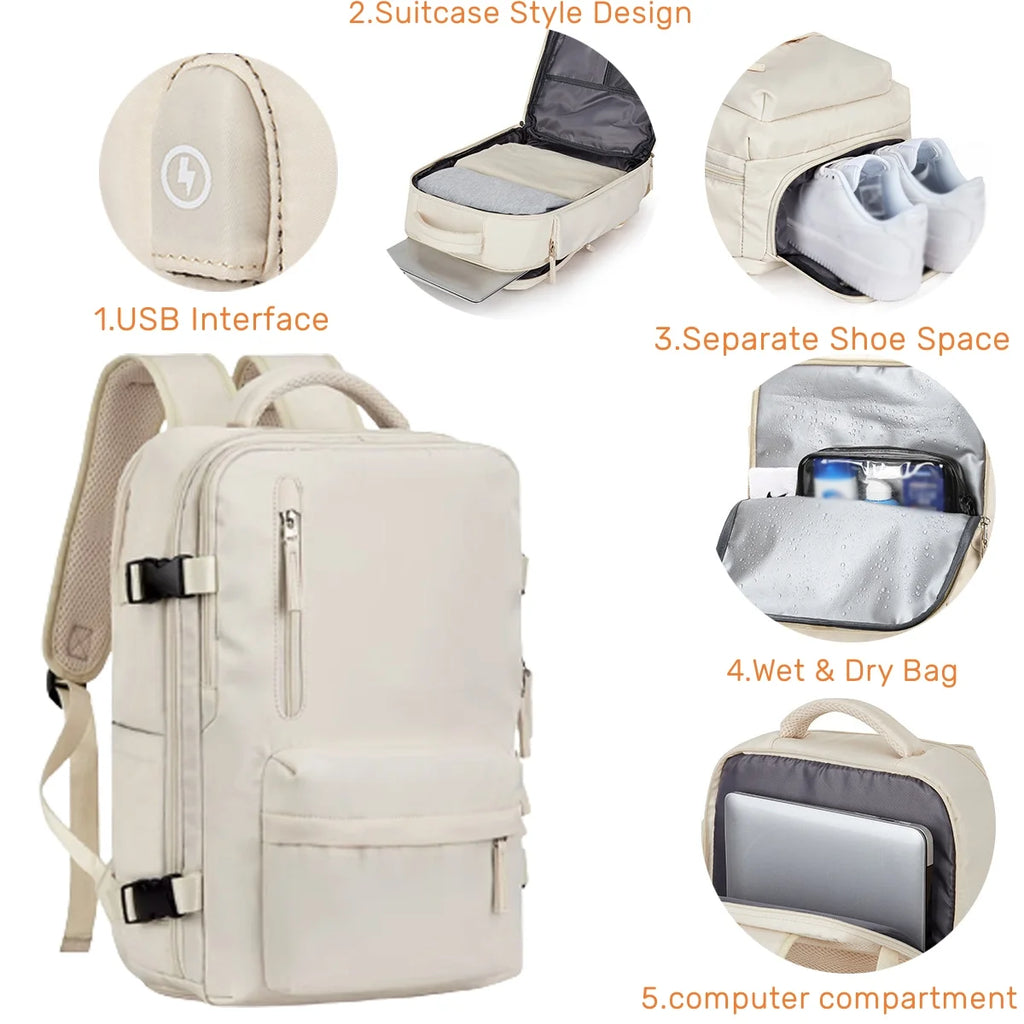 Hiking Backpack Travel Backpack Large Backpacks for Adults Waterproof Outdoor Sports Bag