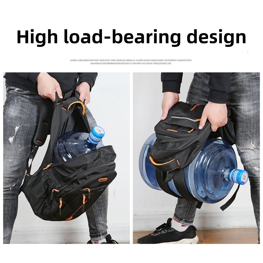 Travel Laptop Backpack for Men Women, Slim Business Backpack College School Backpack Fit 15.6" Laptop, Black