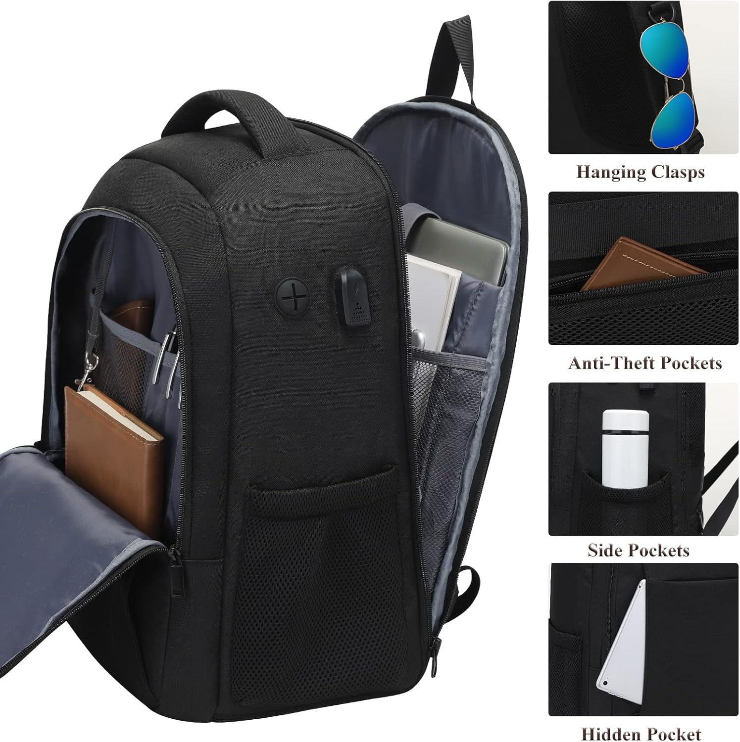 35L Travel Laptop Backpack for Men Women