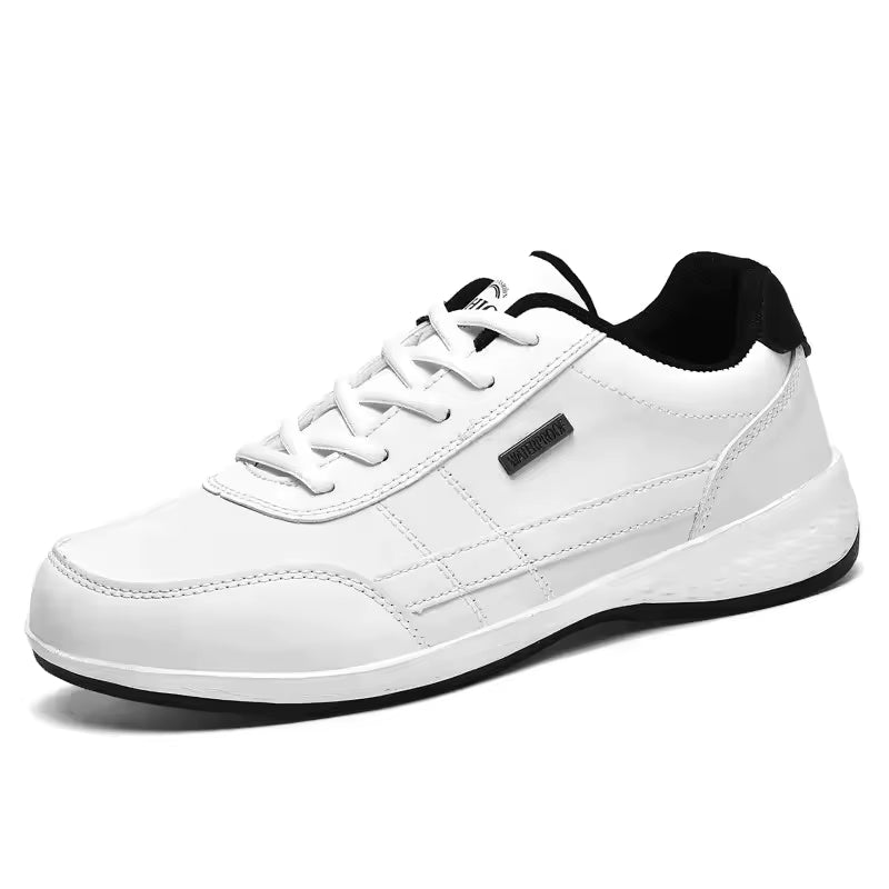 New Men Shoes Spring Autumn Waterproof Walking Sneakers Leisure Male Leather Sports Shoes Non-Slip Footwear Tennis for Men