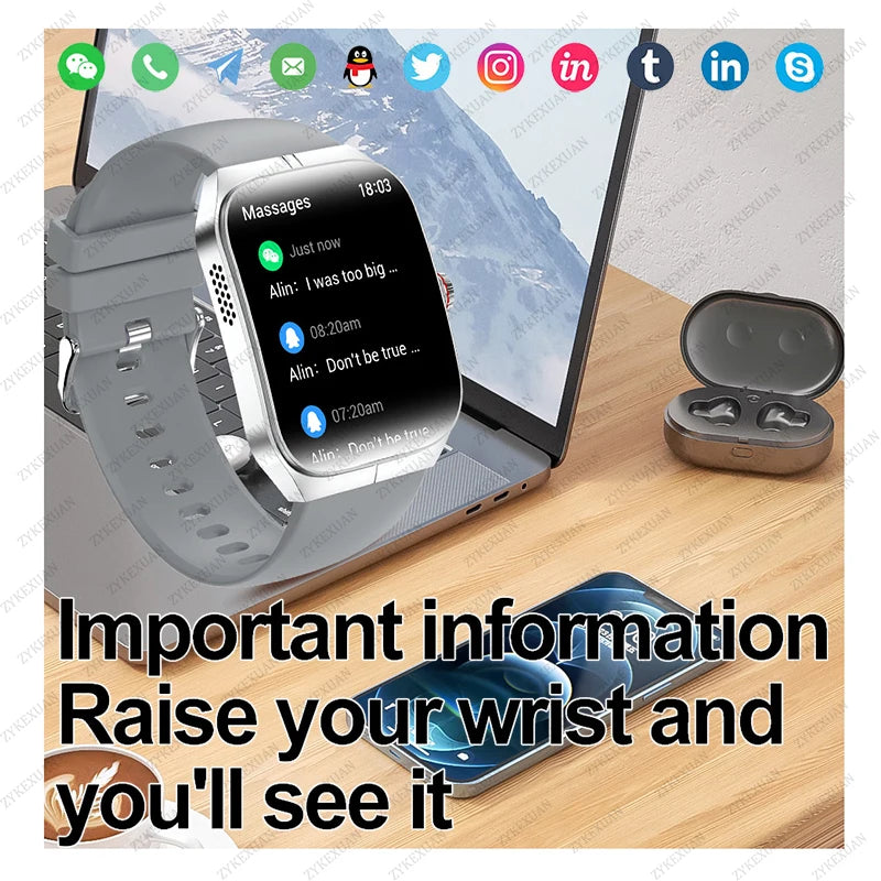2025 New HD AMOLED Screen for OPPO Watch 4 Pro Sports Smart Watches Men GPS Track Waterproof Bluetooth Call NFC Smart Watch