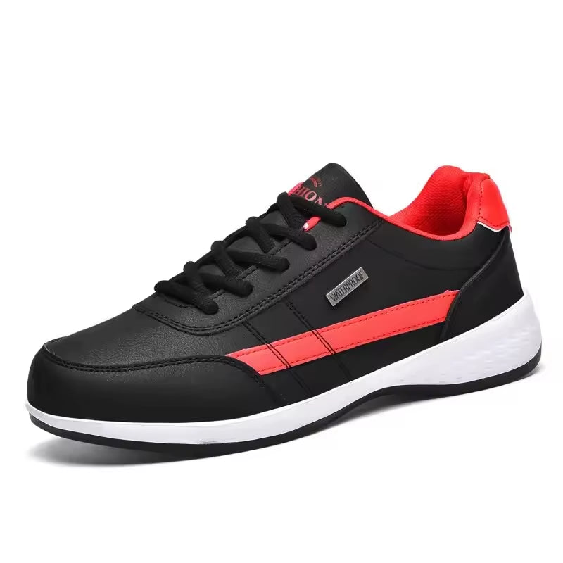 New Men Shoes Spring Autumn Waterproof Walking Sneakers Leisure Male Leather Sports Shoes Non-Slip Footwear Tennis for Men