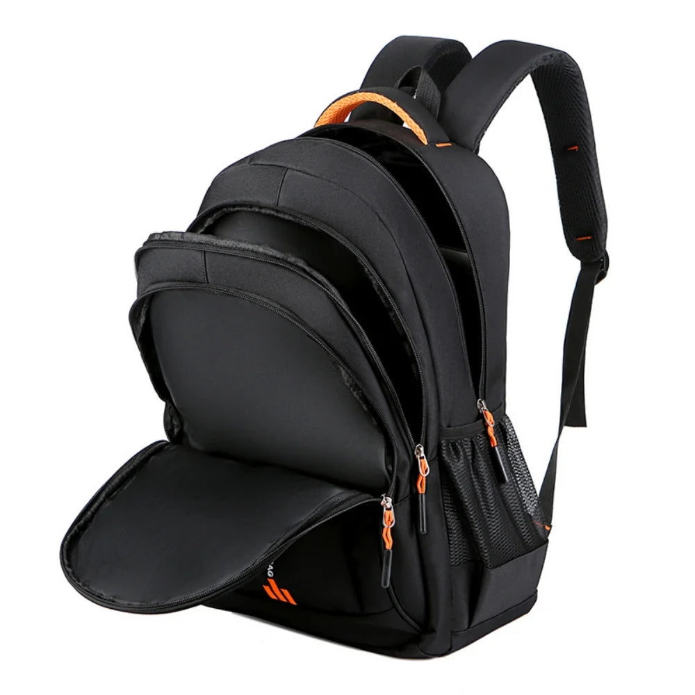 Travel Laptop Backpack for Men Women, Slim Business Backpack College School Backpack Fit 15.6" Laptop, Black